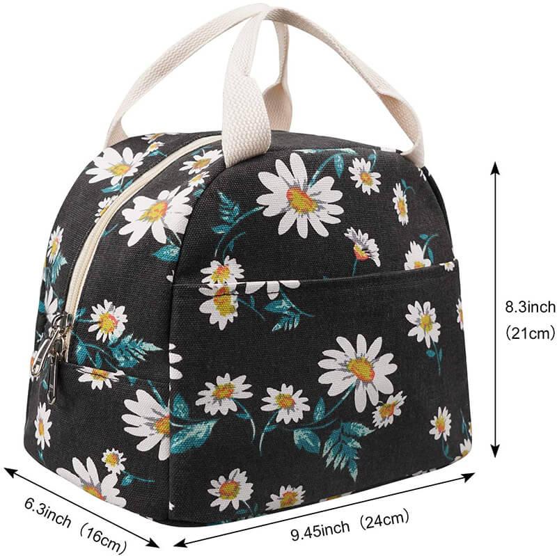 Floral Daisy Lunch Bag